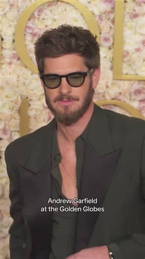 Kicking our feet at #AndrewGarfield at the #GoldenGlobes. 🤭 | People