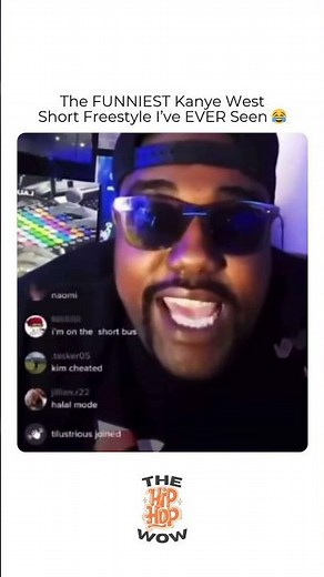 Funniest Kanye West Freestyle Ever 😂💎 #KanyeWest #Freestyle