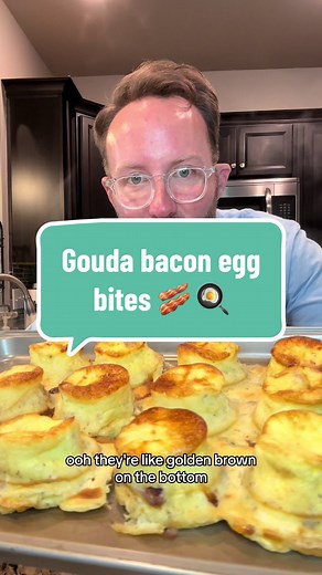 Delicious Egg Bites: Easy Breakfast Prep with Bacon