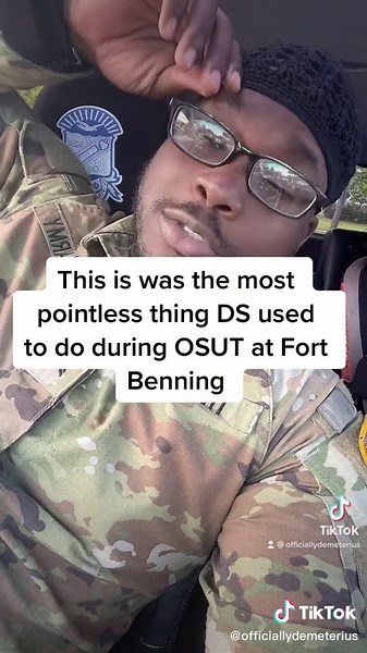 DS Drill Sergeant at Fort Benning