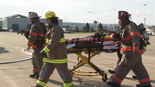First Responder drills underway at Wilkes-Barre/Scranton International Airport