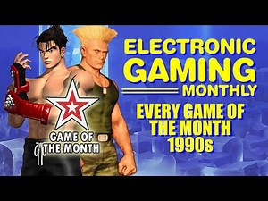 Every Electronic Gaming Monthly Game of the Month in the 1990s