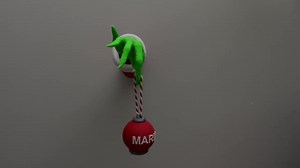 Customizable Grinch Hand Ornament Holder: Whimsical Christmas Decor - Etsy