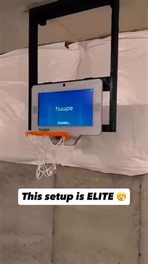 One of the best huupe mini setups we’ve ever seen 👀🔥 #basketball #minihoops #hoops | huupe