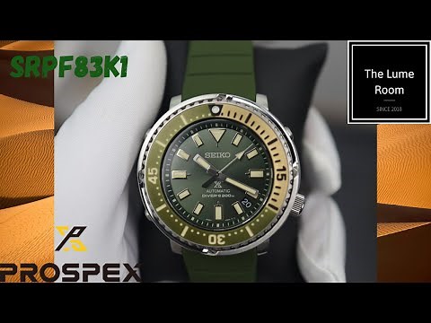 NEW 2021 GREEN SAFARI TUNA! Seiko Street Series SRPF83 | Automatic Watch Unboxing & Review