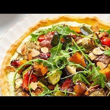 Summer Roast Vegetable Tart Recipe