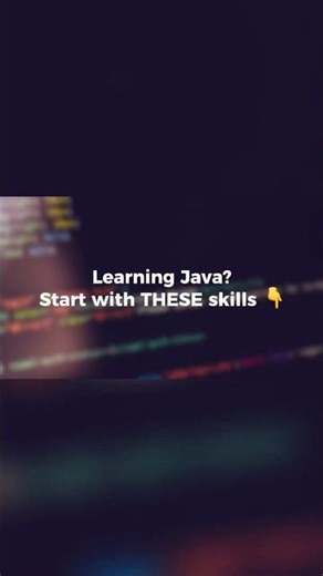 Java Skills Every Beginner Must Learn #java #programming
