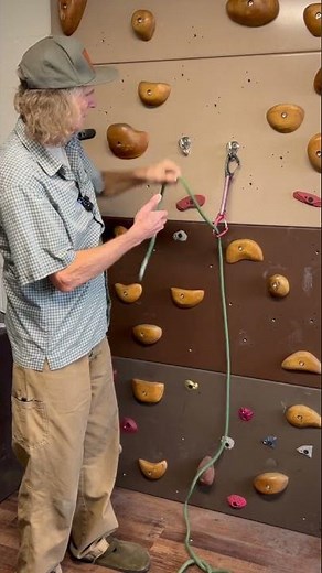 Back-clipping #climbing