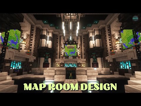Minecraft Map Room Tutorial | Build a Stunning Pale Oak Fantasy Design
