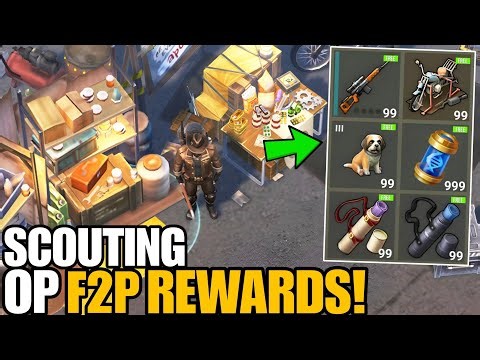 JACKPOT DAY! I GOT OP F2P SCOUTING EVENT REWARDS! WHAT CAN YOU GET? - Last Day on Earth: Survival