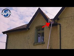 Gutter cleaning without using a ladder!