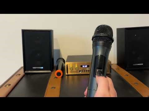 Bluetooth Amp with Wireless Mics - Demo Review
