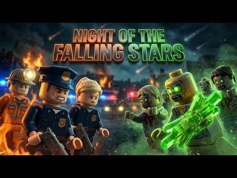 LEGO Zombie: Night of the Falling Stars EP 17 | LEGO Zombie 3D Animation