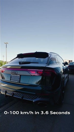 The Audi RS Q8 at Audi St. John's