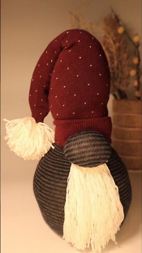 DIY Gnome Using two Socks and Rice | Simple Craft for Beginners