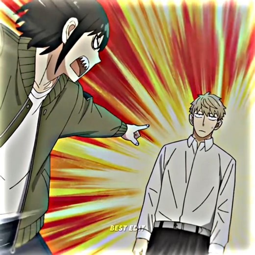 Abey Khamosh 😂 ||Spy x Family Season 3 Hindi dub #anime #shorts #animeedit