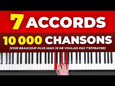 Les VRAIS 4 accords magiques (il y en a 7 !) qui permettent de jouer 80% du répertoire de chansons