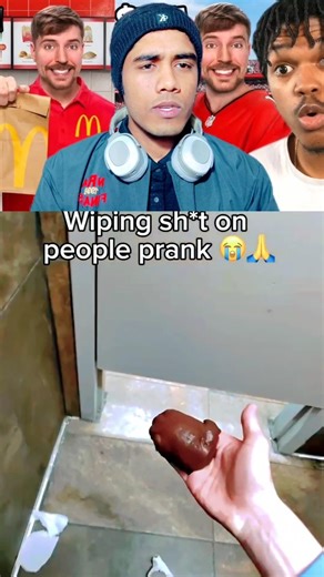 Wiping Shit On People Prank 🔥#youtube #shorts #trending #prank @5MinuteCraftsYouTube#viral#tv🔥🔥