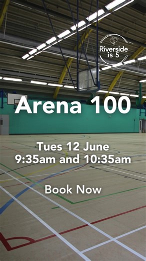 Riverside is 5! 📢Join us TOMORROW for our biggest Arena classes ever! 🏃‍♀️40 minutes of Fitness and Fun 🎁Prizes and Competitions 💪Amazing Instructors 👯‍♀️Bring a Friend! 🎉FREE for Everyone Book on the app or online www.Chelmford.Gov.Uk/Riverside5 #riverside5 #Gym #Fitness #essex #chelmsford #ActiveLifestyle #goals | Riverside Leisure Centre