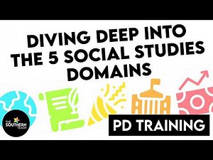 The 5 Social Studies Domains Explained | Geography, History, Government, Economics & Culture