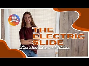 THE ELECTRIC SLIDE | Line Dance Lesson & Styling | Beginner Line Dance
