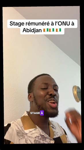 Stage dans une institution internationale @Hamine happy OUEDRAOGO @Wendinkonté Fabrice SAWADOGO #burkinatiktok🇧🇫🇧🇫🇧🇫❤️ #tiktokcotedivoire🇨🇮 #tiktokfrance