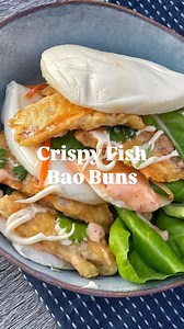 Crispy Fish Bao Buns 🐟 The texture combination of the crispy fish and the soft steamed bao buns in this recipe is 🤌🏼 *chef’s kiss* A great way to serve fresh fish this summer! And the kids love them too 🙌🏼 Here’s the recipe 👩🏼‍🍳 🐟 INGREDIENTS 500g firm white fish fillets ½ tsp garlic powder ½ tsp salt 1 egg ¼ cup cornflour ¼ cup vegetable oil 🐟 TO SERVE 8 bao buns, thawed 3 Tbsp Japanese mayonnaise 2 Tbsp sweet chilli sauce 1 carrot, peeled and thinly sliced ¼ of fancy lettuce 1 spring