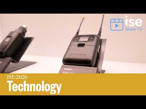 Shure SLX-D+ features unveiled | Tech demo | ISE 2026
