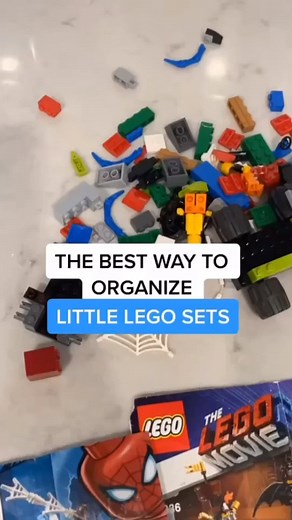 How to organize Legos! #LearnOnTikTok #TikTokPartner #toyorganization #organizationtips #momlife