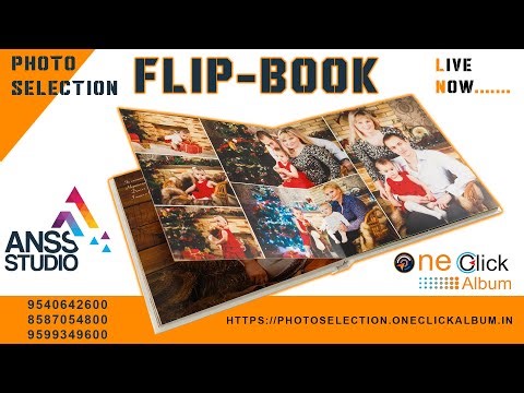 Photo Selection, Flipbook Tool | Album Sharing & QR Code Guide Anss Studio 9540642600 8587054800