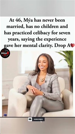 At 46, Mýa is embracing life on her own terms. ✨❤️#Mya #MentalClarity