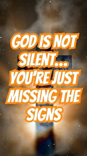 The Unseen Work of God in Your Life #GodIsNotSilent #SignsFromGod #ChristianShorts