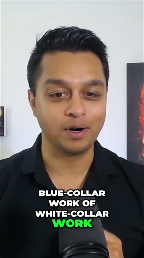 Call Center Jobs: Blue-Collar White-Collar Work Explained #shorts