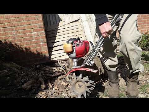 Mantis GX25 Honda engine petrol tiller 4-stroke