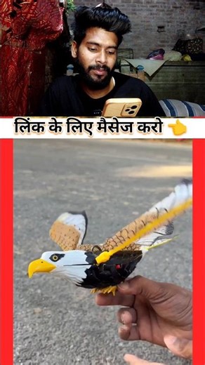 असली पक्षी की तरह उड़ने वाला Eagle Toy 😱