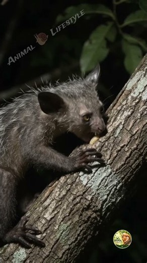 The Strange Life of an Aye-Aye | Born, Survived & Became a Parent 🐾🌙#nature