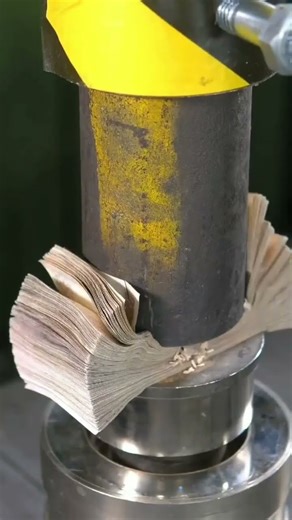 Hydraulic Press vs Money 💸 | Currency Crush Experiment