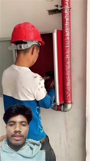 Fire hydrant installation process in residential communities 👍🏻🔥