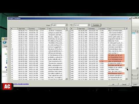 Translate Subtitles .SRT on Windows-Subtitle Edit