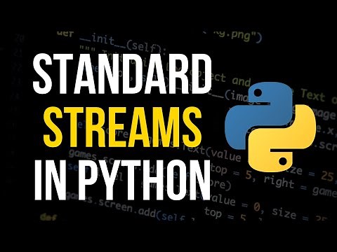 Understanding stdin, stdout, stderr in Python