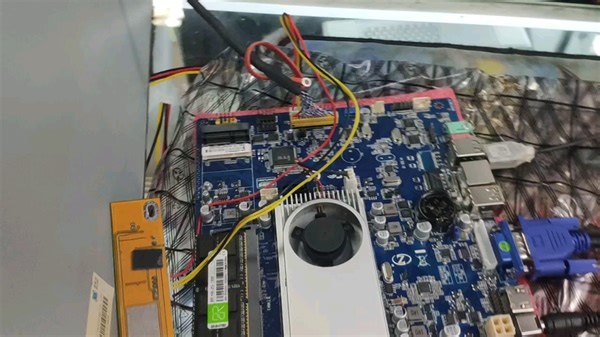 j1900主板lvds点屏介绍接线等