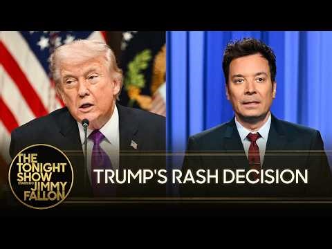 Trump Launched Iran Attack Because of a "Good Feeling," U.S. Gas Prices Skyrocket | The Tonight Show