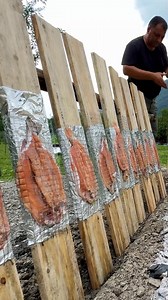 52K views · 1K reactions | Fire-Roasted Fish on Wooden Planks — From...