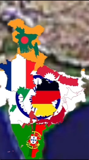 How Big Is India? It Can Fit 8 Countries Inside! 😱🇮🇳🌍 #youtubeshorts #india #world #sizecomparison