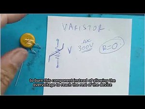 hermistors & Varistors Explained | NTC, PTC vs Varistor (VDR) Tutorial