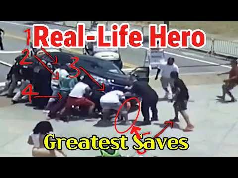 Real-Life Heroes Caught on Camera | Incredible Acts of Courage That Saved Lives ❤️