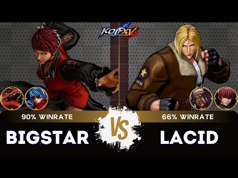 KOF XV ▰ BIGSTAR [KOR] (Krohnen/Dino/Vice) 🆚 LACID (Darli/O.Chris/Terry) 🎞️Replay Match - 12/25