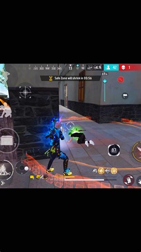 1VS4 CLUTCH#,😎🔥 OP GAME MP5 ❤️ FREE FIRE #BEST #GAMEPLAY