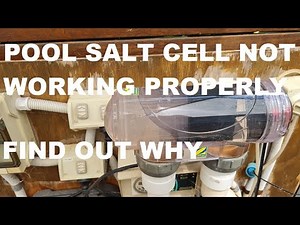 What Does A Broken Zodiac Swimming Pool Salt Chlorinator Cell Look Like