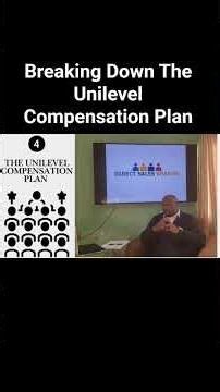Breaking down The Unilevel Compensation Plan